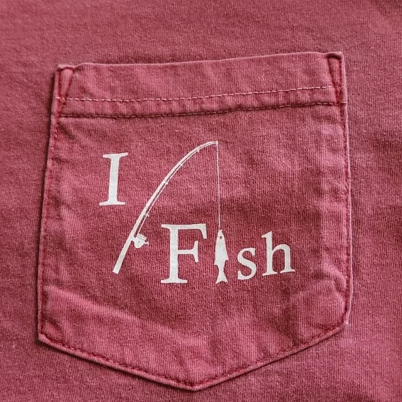 Comfort Colors Men's Fish T-Shirt - Picture 6 of 6
